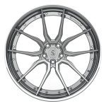 Strasse SV5 Deep Concave FS Wheel - Silver & Polished