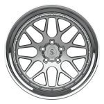 Strasse SV8 Track Wheel - Silver & Polished
