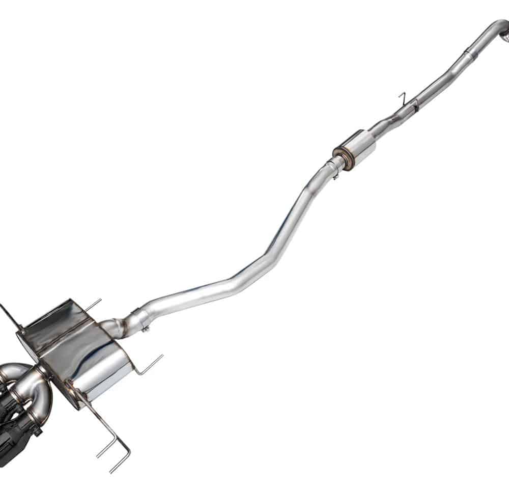 AWE Tuning Touring Edition Exhaust System w/ Triple Diamond Black Tips for FL5 Honda Civic Type R