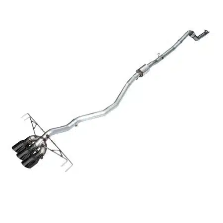 AWE Tuning Track Edition Exhaust System w/ Triple Diamond Black Tips for FL5 Honda Civic Type R [3020-53287]