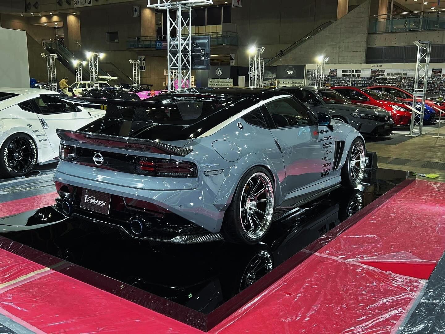 Varis ARISING-1 Carbon+ Swan Neck GT Wing for RZ34 Nissan Z [VANI