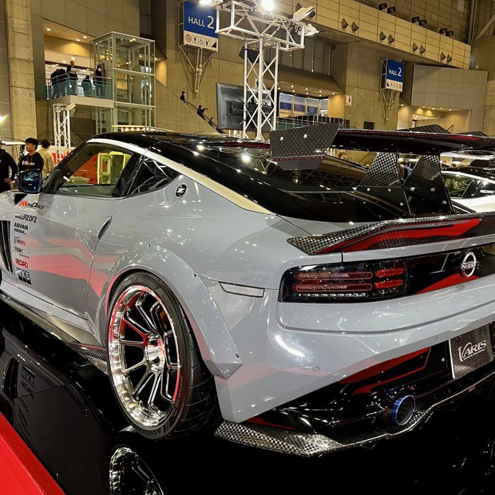 Varis ARISING-1 Carbon+ Swan Neck GT Wing for RZ34 Nissan Z
