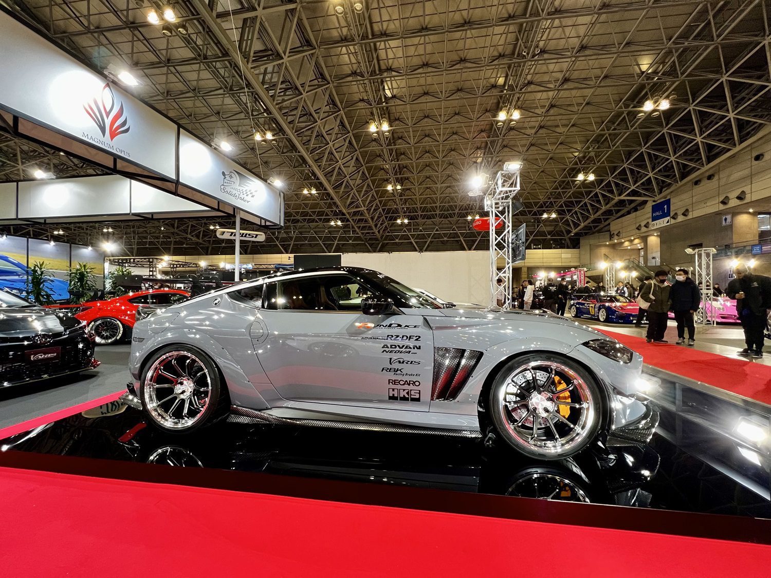 Varis ARISING-1 Carbon Front Hyper Canards for RZ34 Nissan Z