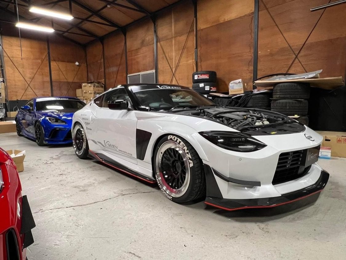 Varis ARISING-1 Carbon Front Hyper Canards for RZ34 Nissan Z [VANI