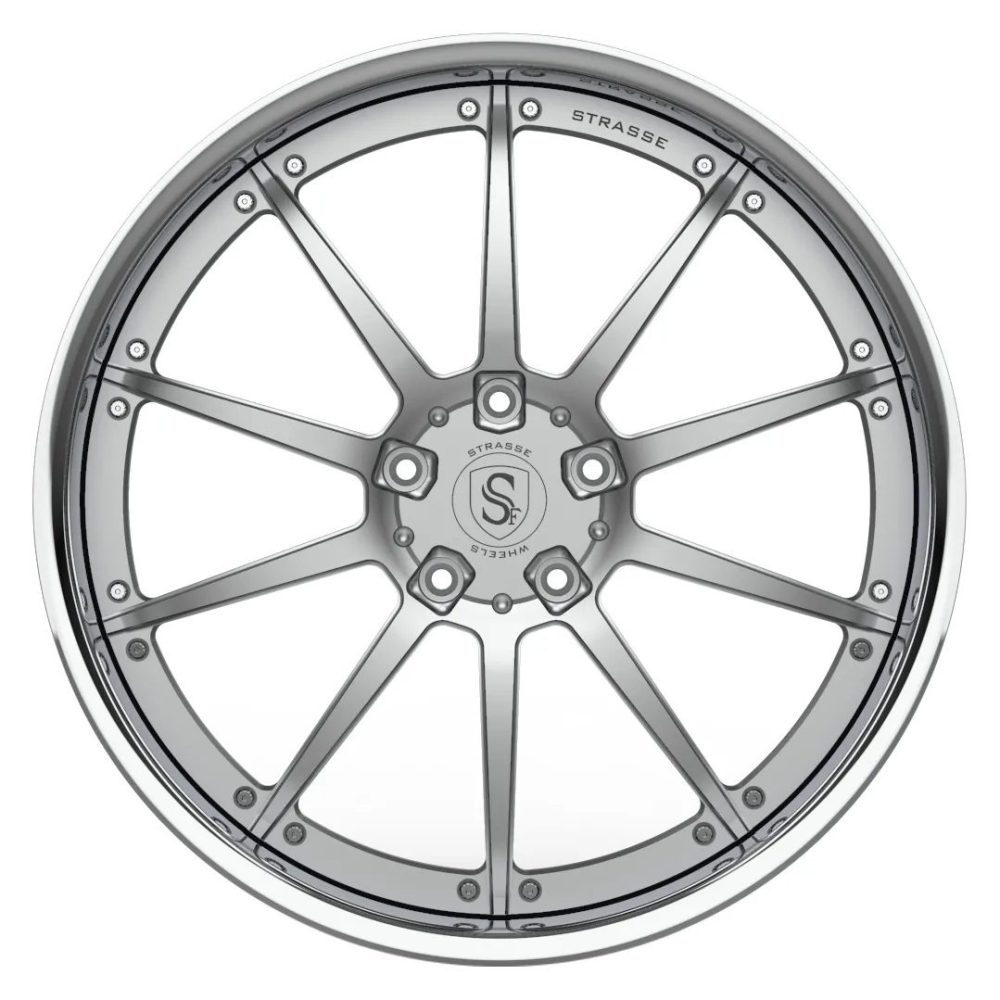Strasse R10 Signature Wheel - Silver & Polished