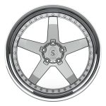 Strasse S5 Competition Wheel - Silver & Polished
