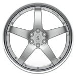 Strasse S5 Signature Wheel - Silver & Polished