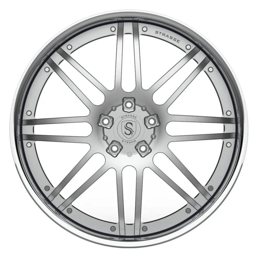 Strasse S8 Signature Wheel - Silver & Polished