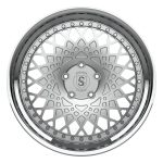 Strasse SC20 Retro Wheel - Silver & Polished