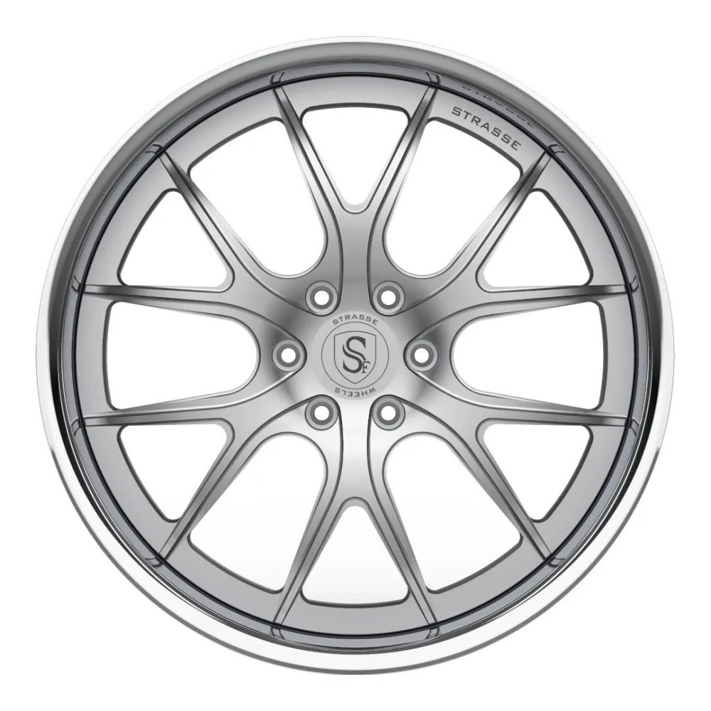 Strasse SM6R Signature Wheel - Silver & Polished