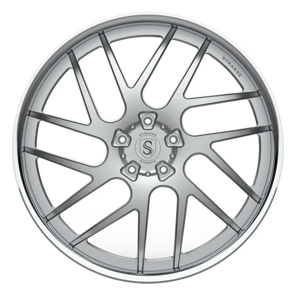 Strasse SM7T Signature Wheel - Silver & Polished