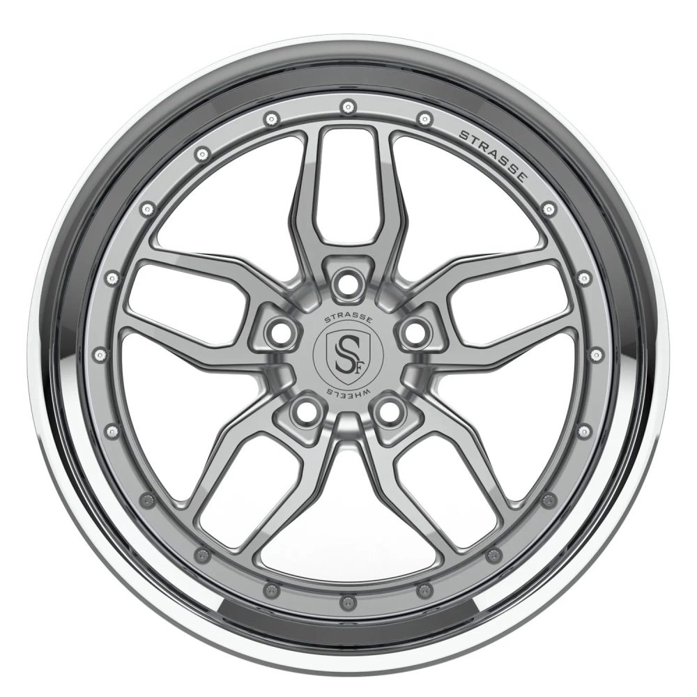 Strasse SV4 Competition Wheel - Silver & Polished