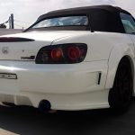 Feel's Honda Twincam FRP Rear Over Fenders for AP1 / AP2 Honda S2000
