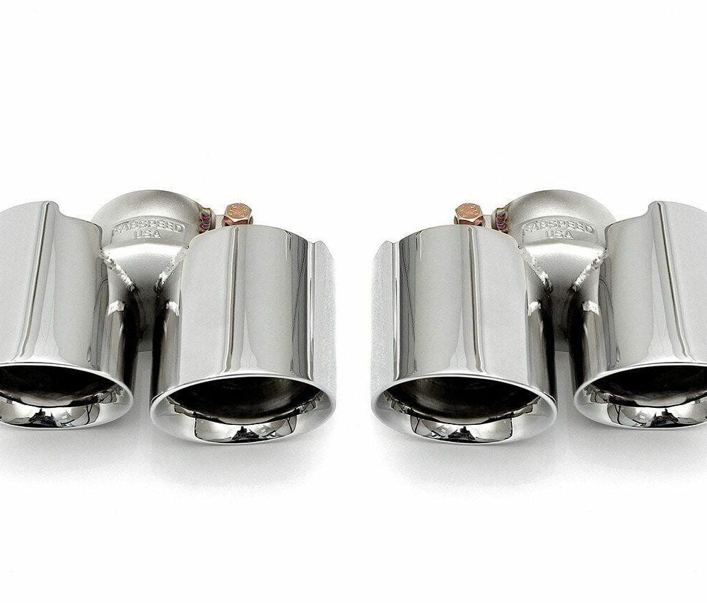 Fabspeed Deluxe Quad-Style Tips for 991 Porsche 911 Carrera