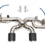 Fabspeed Valvetronic Center Muffler for 991.2 Porsche 911 Carrera