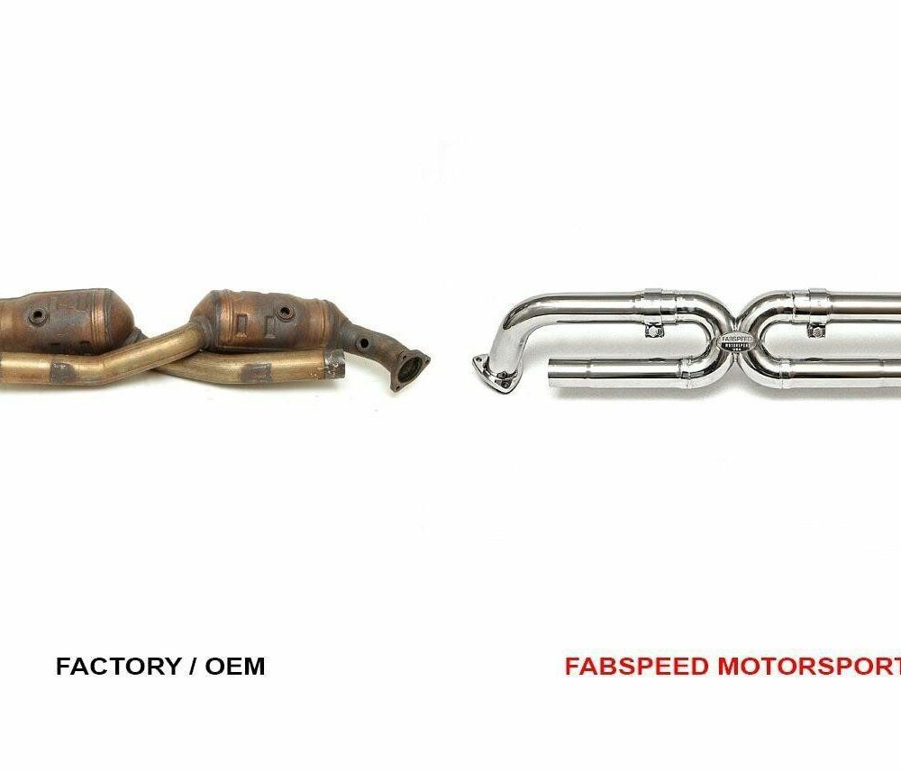 Fabspeed Competition Link X-Pipe for 996 | Bulletproof Automotive