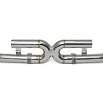 Fabspeed Center Muffler Bypass X-Pipe for 991 Porsche 911 Carrera / S / 4 / 4S