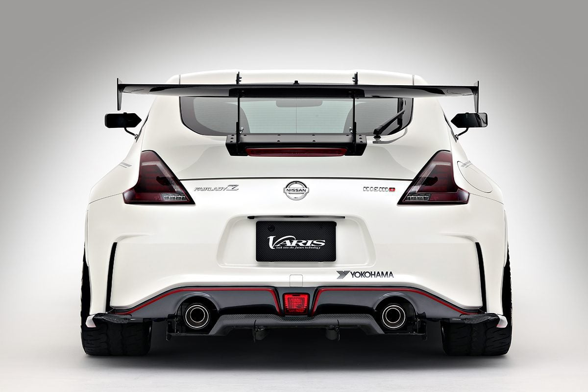 Varis Rear Under Splitters for Z34 Nissan 370Z NISMO [VANI