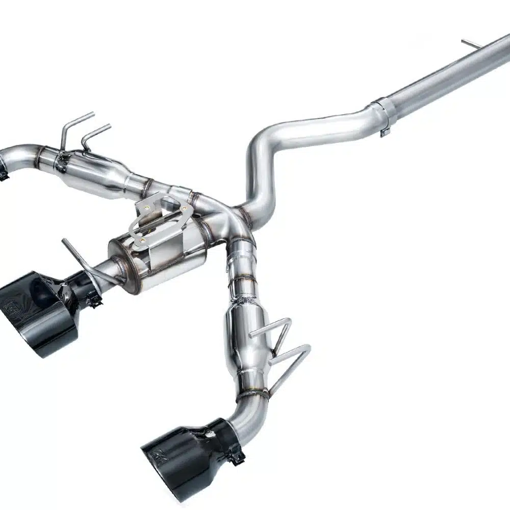 AWE Tuning Touring Edition Exhaust System w/ Diamond Black Tips for GZEA14 Toyota GR Corolla