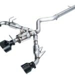 AWE Tuning Track Edition Exhaust System w/ Diamond Black Tips for GZEA14 Toyota GR Corolla