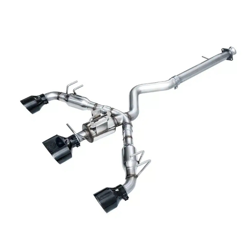 AWE Tuning Track Edition Exhaust System w/ Diamond Black Tips for GZEA14 Toyota GR Corolla