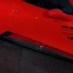 LEAP DESIGN Carbon Side Skirts for Ferrari 458 Italia Installed