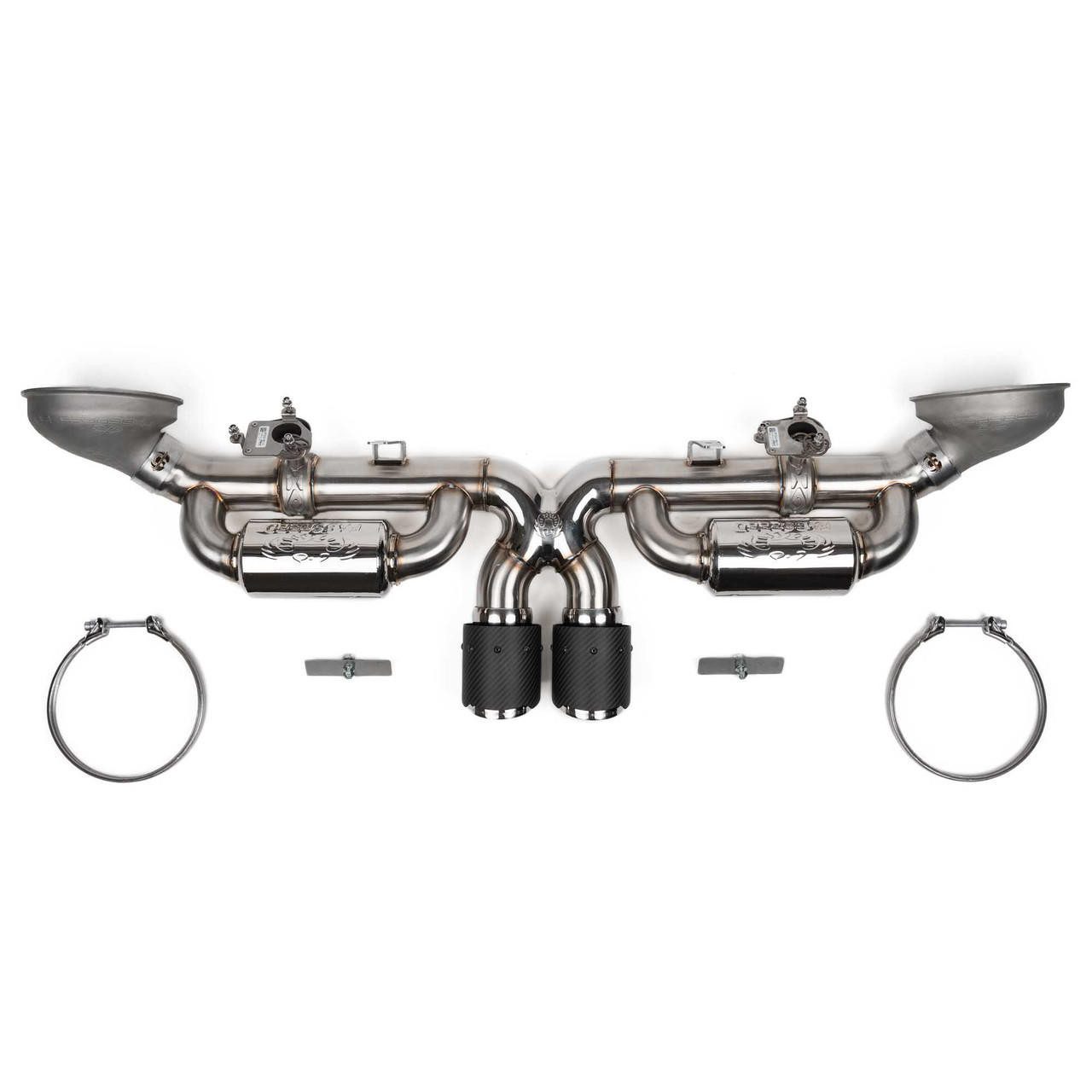 Fabspeed Valvetronic Nordschleife Cat-Back Exhaust System for 992 Porsche 911 GT3 & GT3 RS