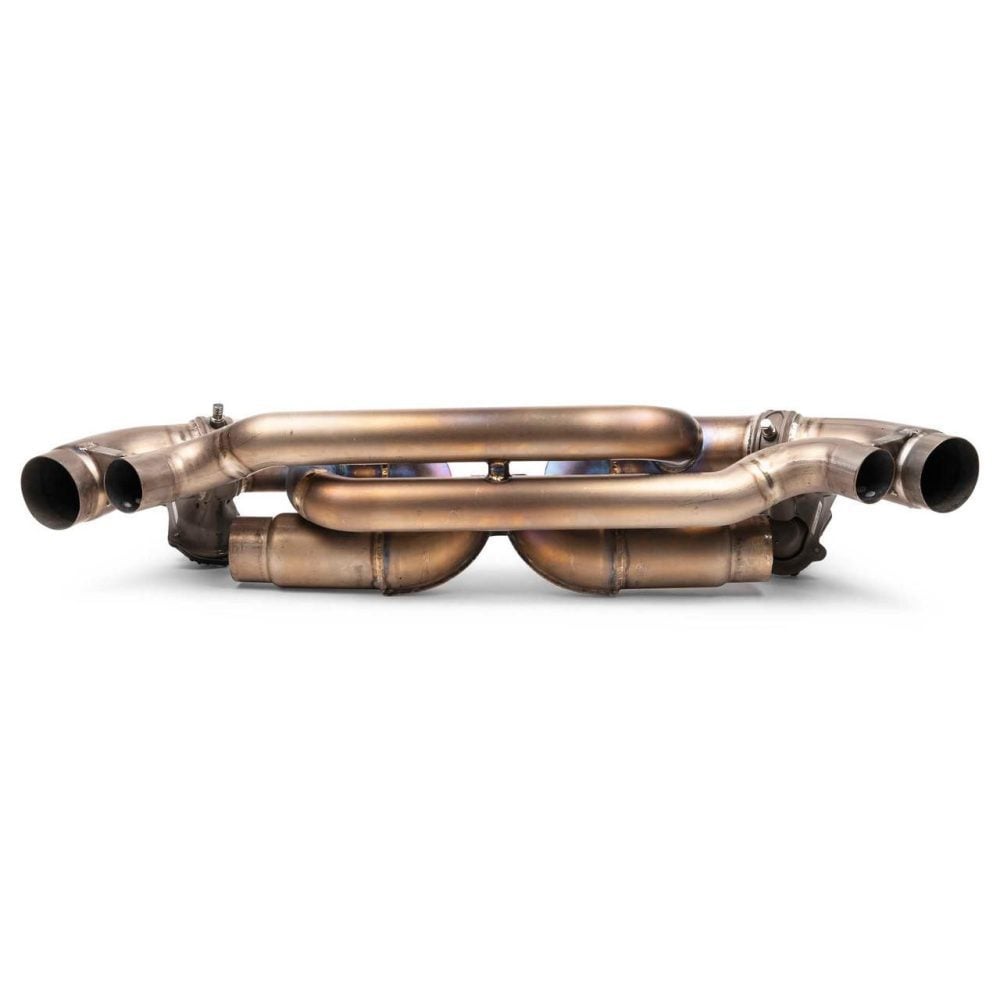 Fabspeed Valvetronic Titanium Exhaust System for 992 Porsche 911 Turbo & Turbo S
