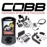 COBB Tuning Stage 2 Power Package with Black NExGen SF Intake for VA Subaru WRX