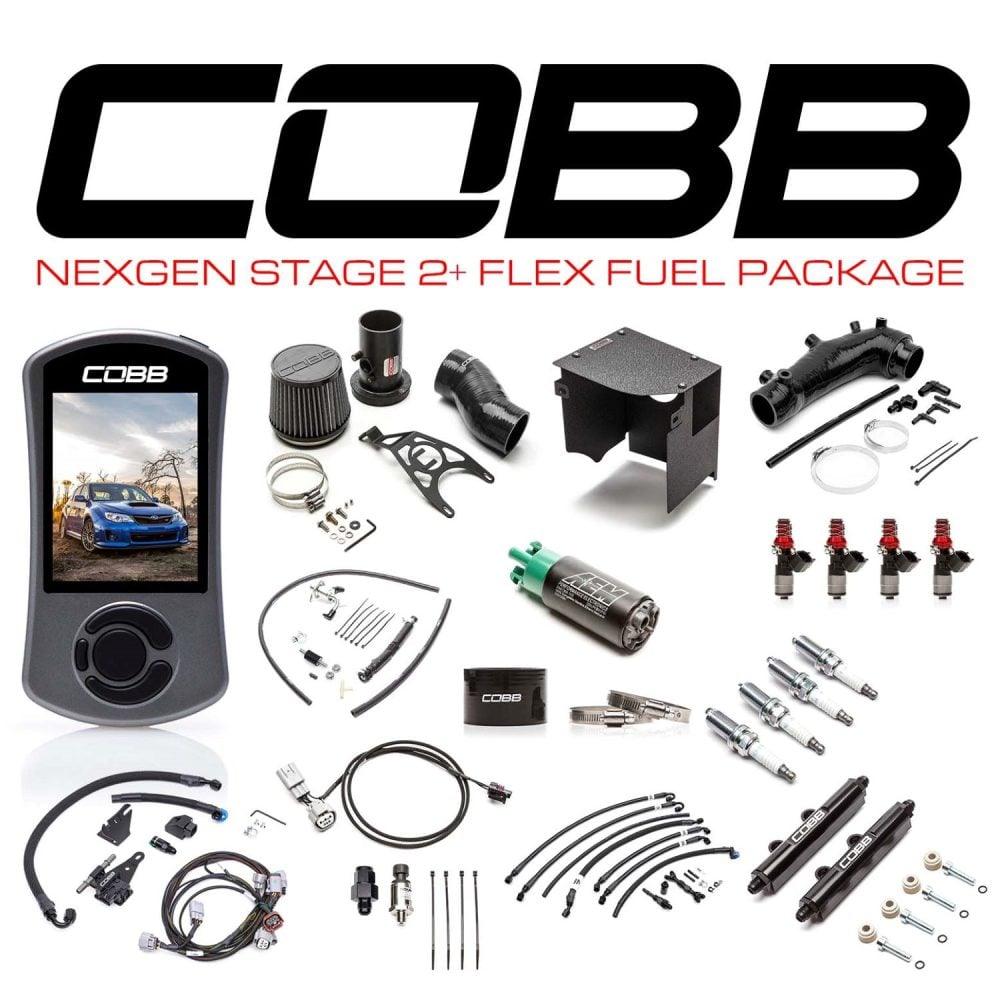 COBB Tuning Stage 2 Power Package with NexGen Flex Fuel for GR & GV Subaru Impreza WRX STi