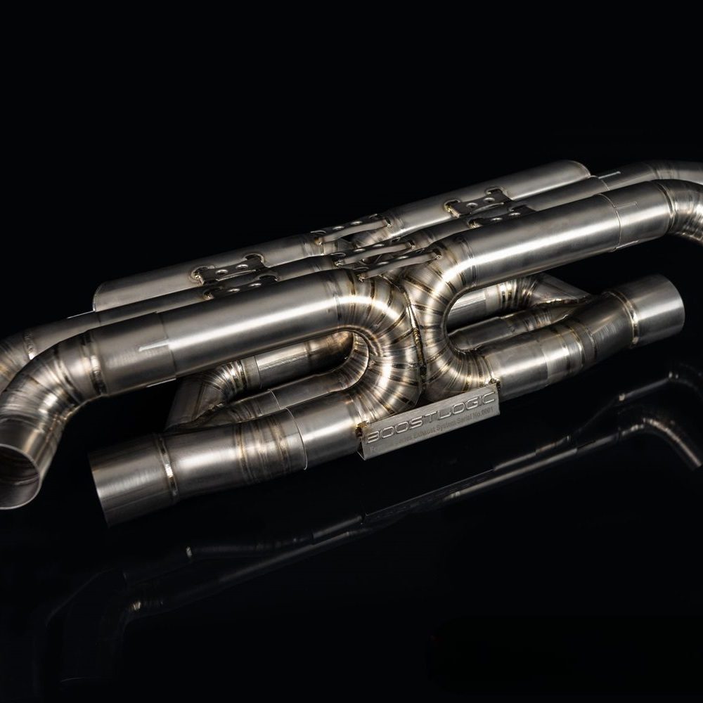Boost Logic Titanium Exhaust System for 992 Porsche 911 Turbo