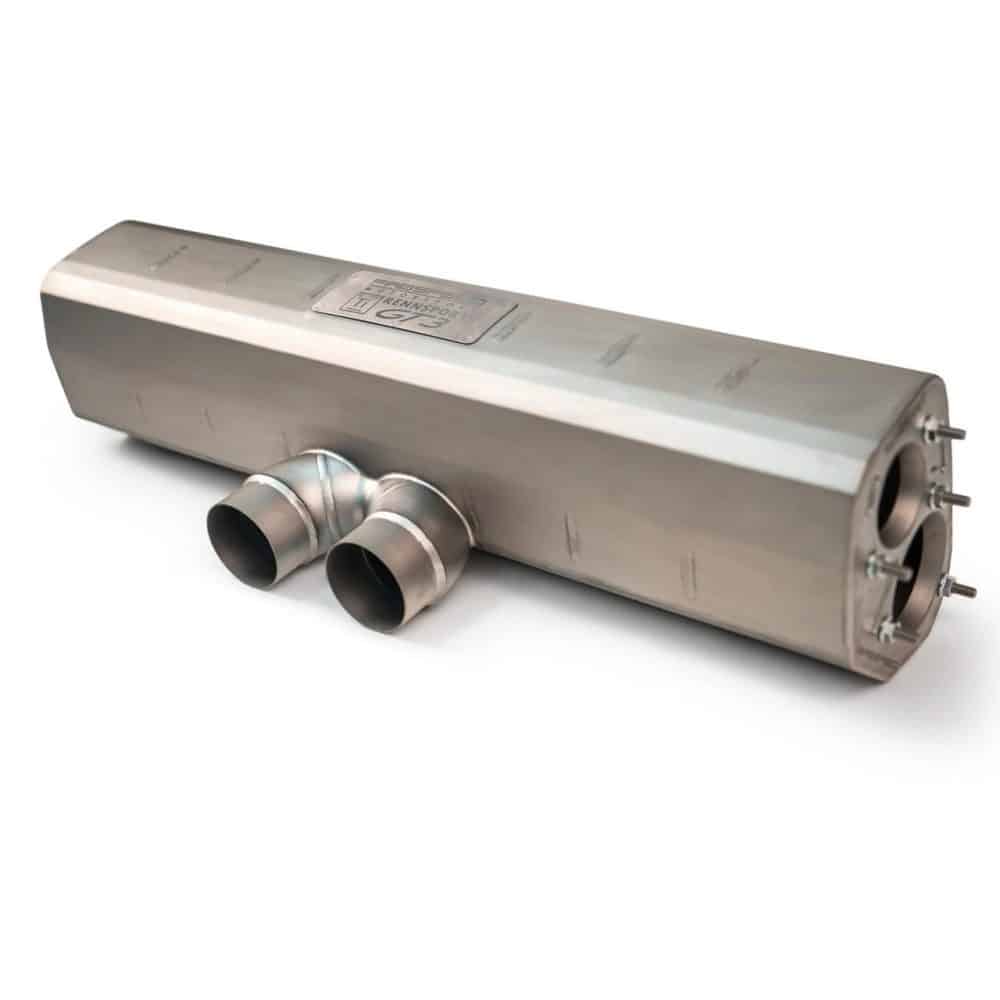 Fabspeed Titanium Rennsport Muffler for 997 / 991 Porsche 911 GT3 & GT3 RS