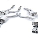 Milltek Resonated Catback Exhaust System w/ EC Approval for C7 Audi S6 & S7 with Polished Tips
