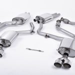 Milltek Resonated Catback Exhaust System for B8.5 Audi S4 / S5 Sportback with Polished Tips