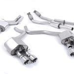 Milltek Valved & Resonated Catback Exhaust System for C7 Audi S6 / S7 with Polished Tips