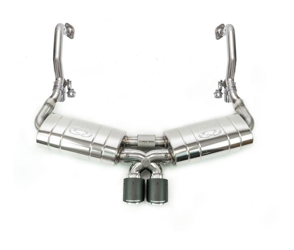 Fabspeed TrackTec Valved Bypass Exhaust System for 981 Porsche Boxster / S and Cayman / S