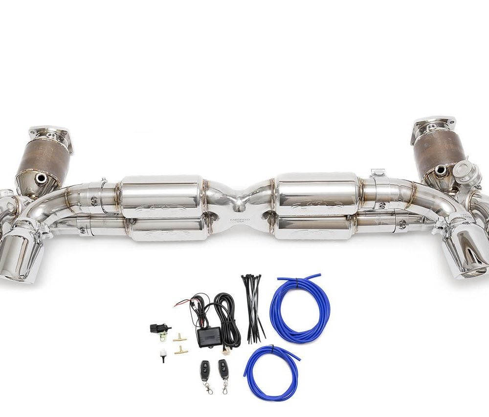 Fabspeed Valvetronic Supersport X-Pipe Exhaust System for 991.1 Porsche 911 Turbo & Turbo S