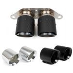 Fabspeed Deluxe Dual Style Tips for 991.2 Porsche 911 GT3 & GT3 RS