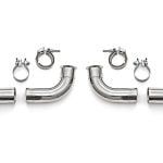 Fabspeed Competition Muffler Outlets w/ Adjustable Turndowns for 996 Porsche 911 GT3