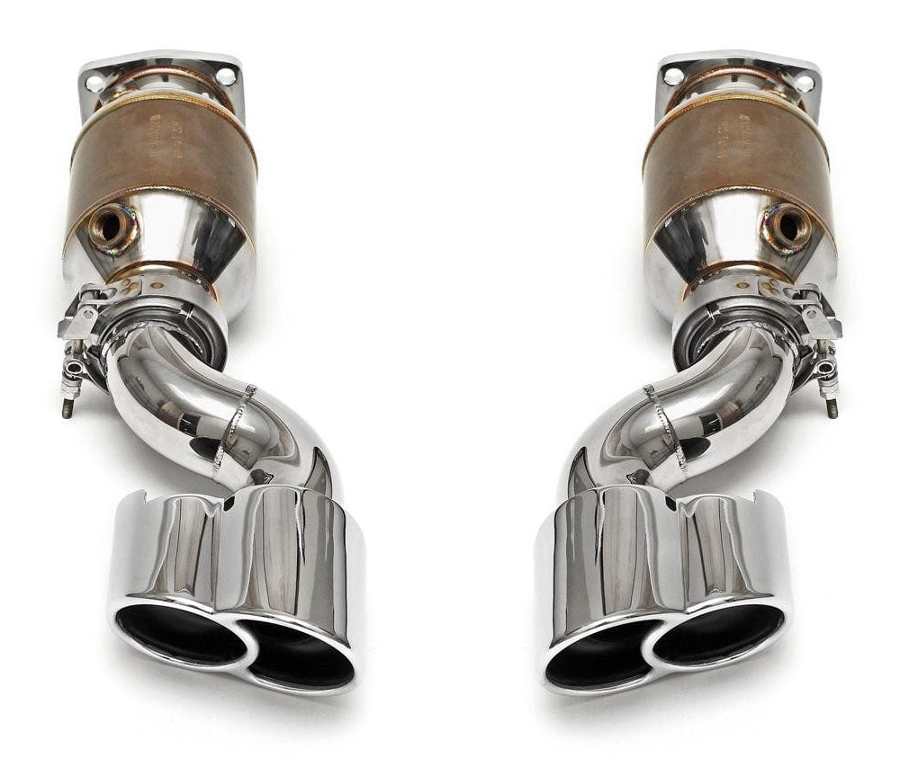 Fabspeed Muffler Bypass Exhaust System for 996 Porsche 911 Turbo