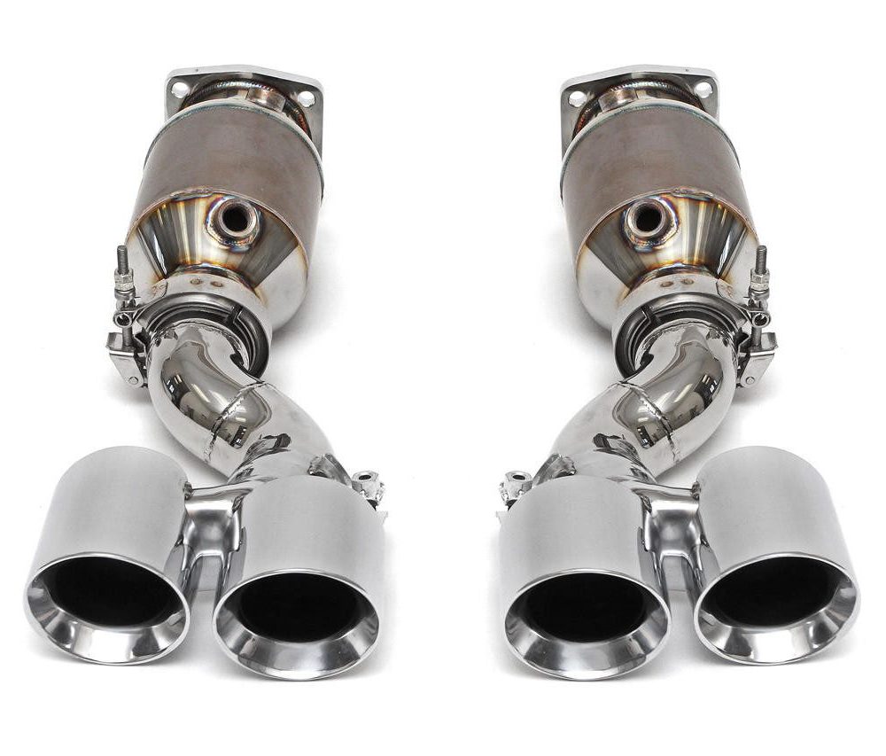 Fabspeed Muffler Bypass Exhaust System for 997.1 Porsche 911 Turbo