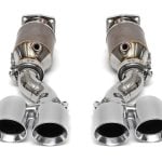 Fabspeed Muffler Bypass Exhaust System for 997.1 Porsche 911 Turbo
