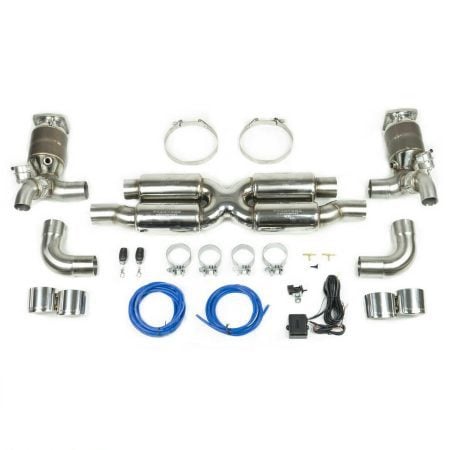 Fabspeed Valvetronic Supersport X-Pipe Exhaust System for 997.2 Porsche 911 Turbo & Turbo S