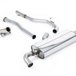 Milltek Valved Turbo-Back Exhaust System w/ Race Pipes for 8J Audi TTRS