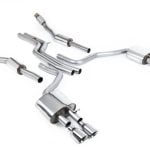 Milltek Non-Resonated Catback Exhaust System for C7 Audi S6 / S7 with Polished Tips