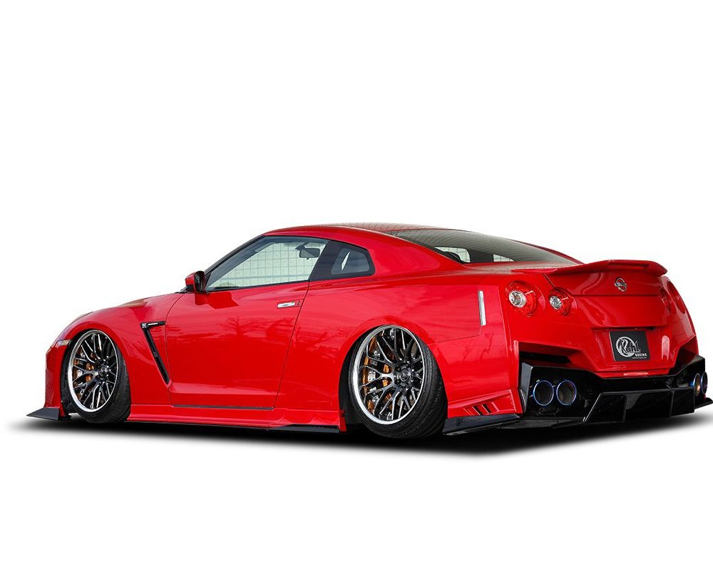 KUHL Ver. 4 GTII Rear Floating Diffuser for R35 Nissan GT-R