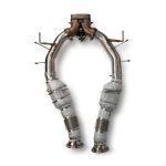 Fabspeed HJS Sport Cats for Ferrari 296 GTB & GTS