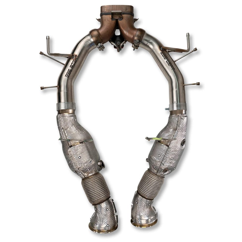 Fabspeed Valve Bypass Pipes for Ferrari 296 GTB