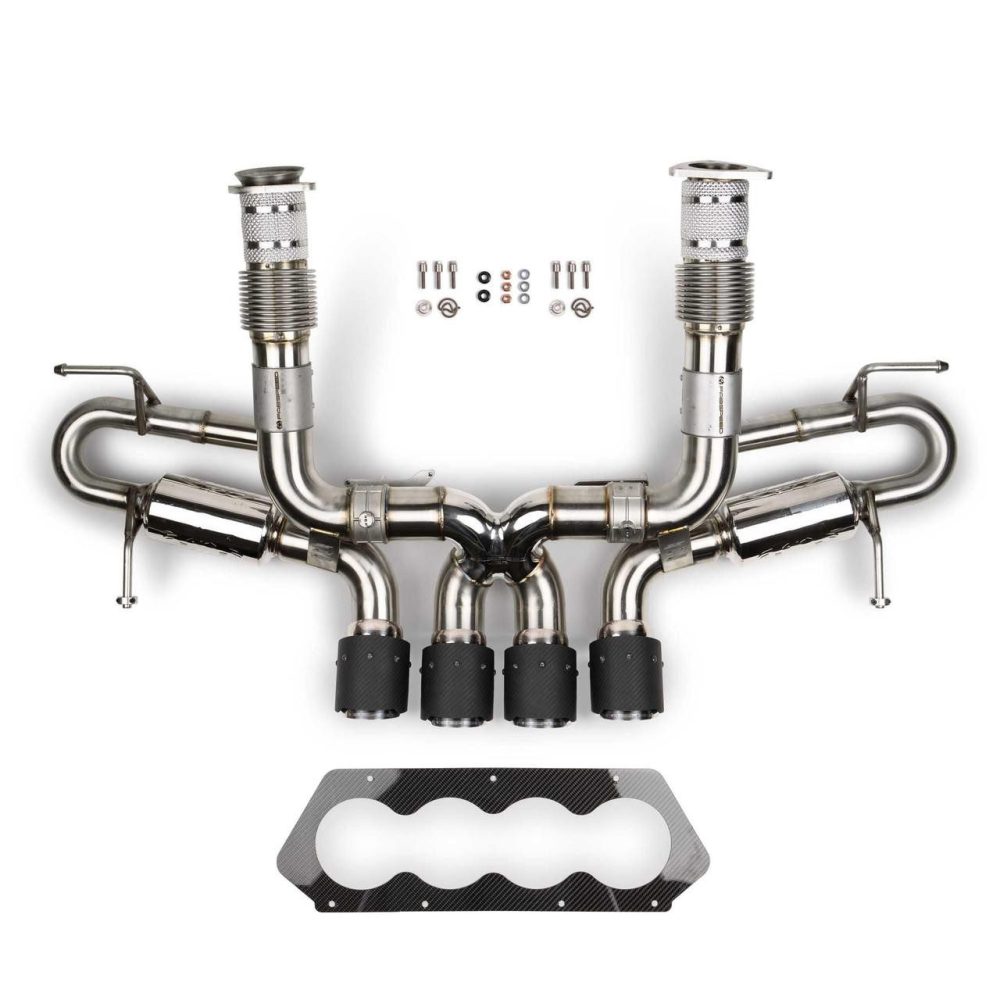 Fabspeed Valvetronic Cat-Back Exhaust System for Chevrolet C8 Corvette Z06 [FS.CHEVY.C8Z06.VLVCF/FS.CHEVY.C8Z06.VLV]
