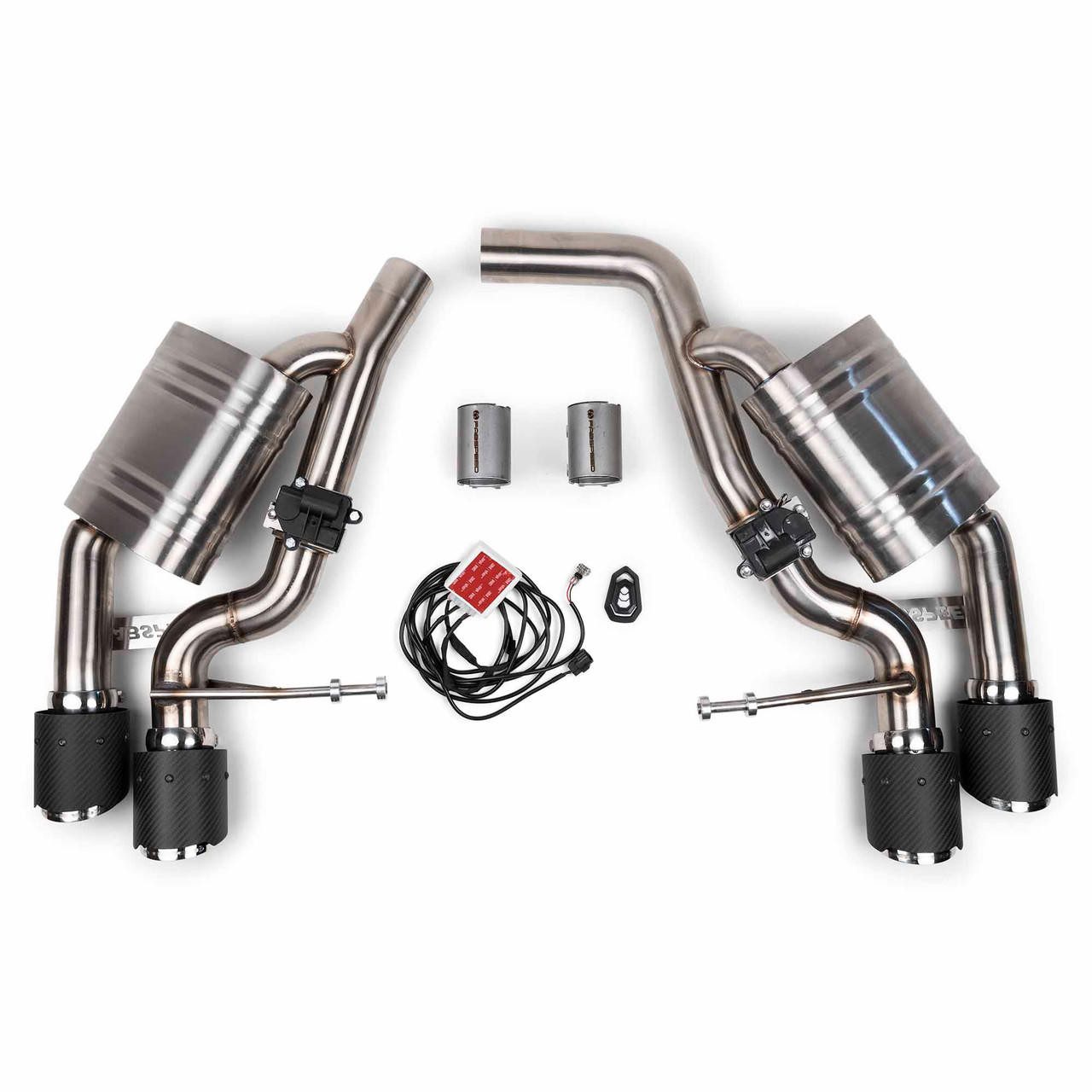 Fabspeed Valvetronic Exhaust System for 95B.2 Porsche Macan & Macan T (facelift)